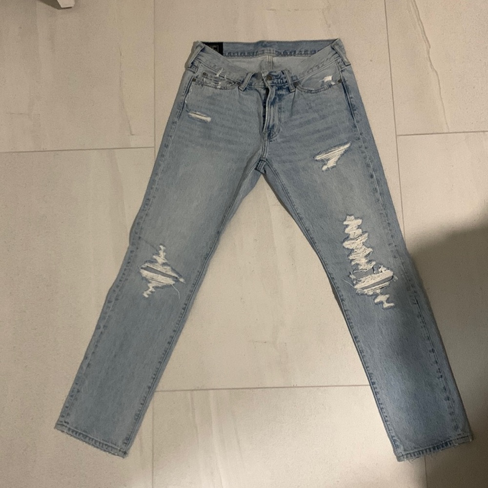 Abercrombie & Fitch ripped jeans